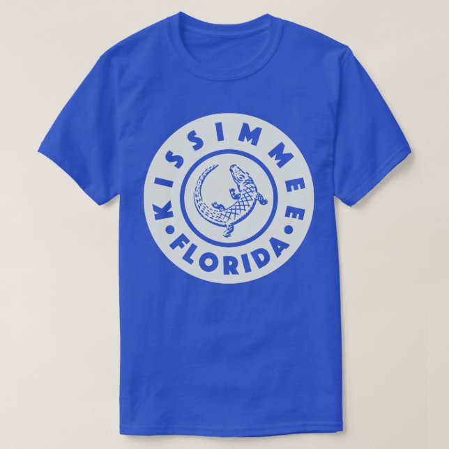 Kissimmee Florida Circle Tan T Shirt (Design framsida)