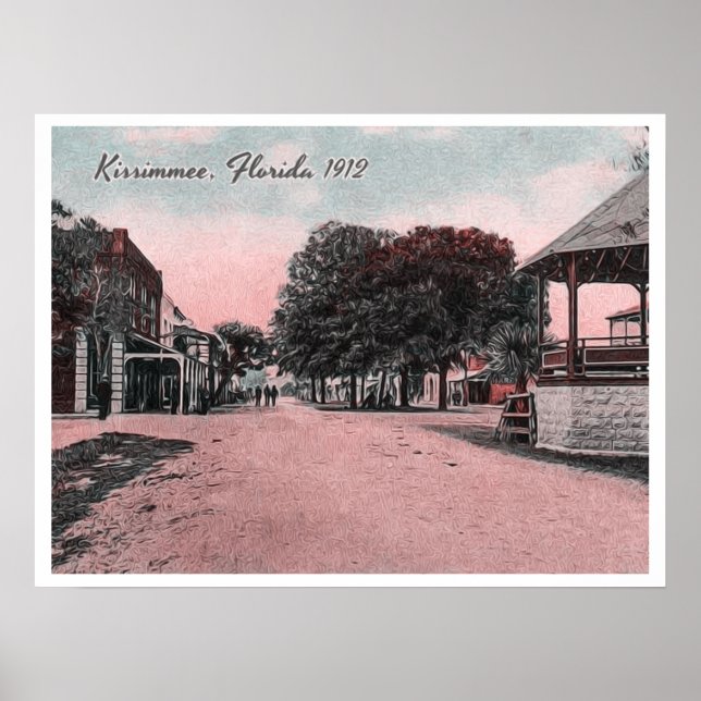 KISSIMMEE FLORIDA POSTER (Framsidan)