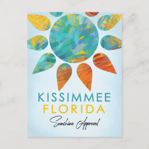 Kissimmee Florida Sunshine Travel Vykort