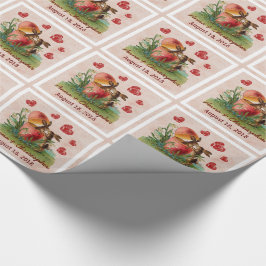 Kissing A24, bröllop par Cute Vintage Presentpapper