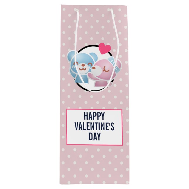 KIssing Bears on Polka dots Cute and Kawaii (Framsidan)