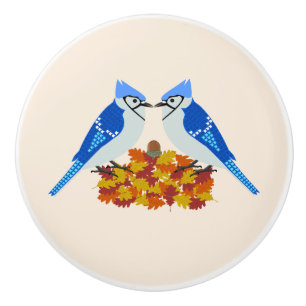 Kissing Blue Jays Fall Wedding Knopp