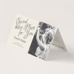 Kissing Bröllop par i Monokrom Kort