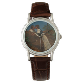 Kissing Couple (The Kiss) (av von Pettenkofen) Armbandsur