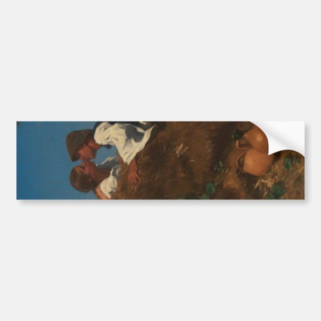 Kissing Couple (The Kiss) (av von Pettenkofen) Bildekal (Framsidan)