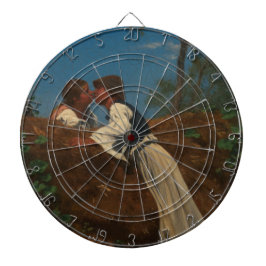 Kissing Couple (The Kiss) (av von Pettenkofen) Darttavla