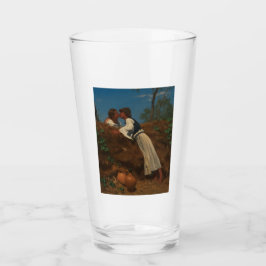 Kissing Couple (The Kiss) (av von Pettenkofen) Glaskopp