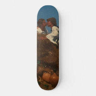 Kissing Couple (The Kiss) (av von Pettenkofen) Mini Skateboard Bräda 18,5 Cm