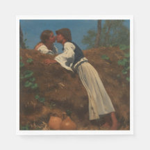 Kissing Couple (The Kiss) (av von Pettenkofen)