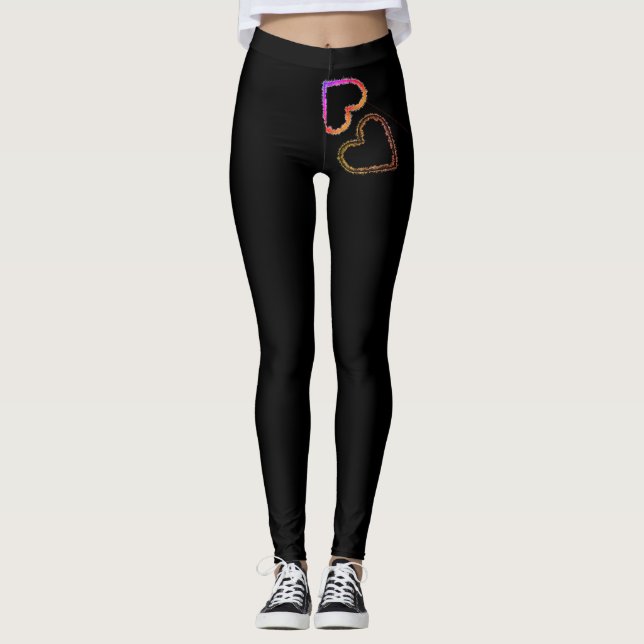 Kissing Hearts Leggings (Framsida)