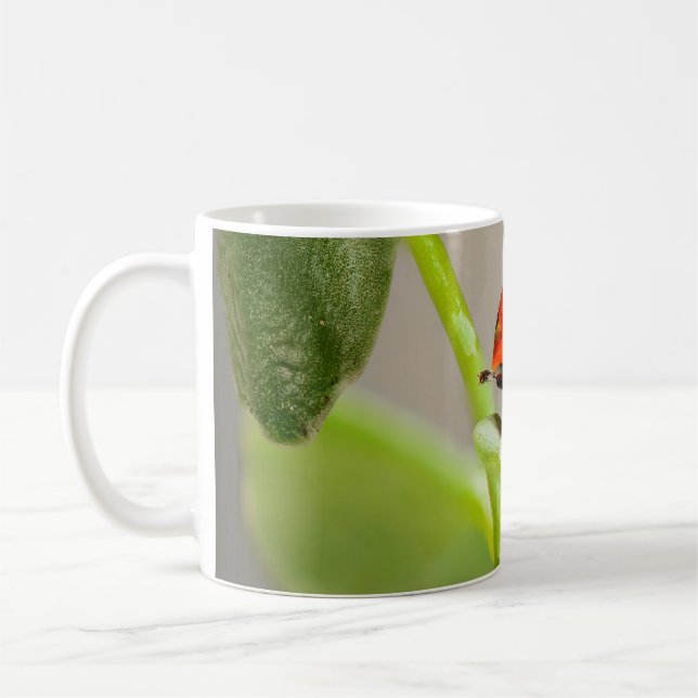 Kissing Ladybugs Kaffemugg (Vänster)