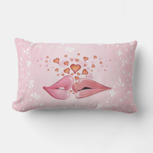 Kissing Läppar American MoJo Pillow Lumbarkudde