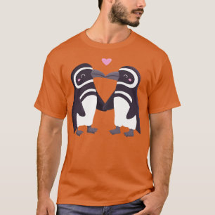 Kissing Penguins par T Shirt