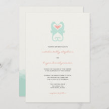 Kissing Seahästar Kärlek Hearts Beach Bröllop