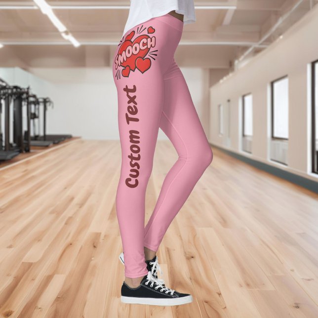 Kissing Tecknad Ljud Effekt Leggings (Skapare uppladdad)