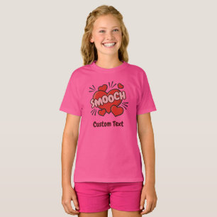 Kissing Tecknad Ljud Effekt T Shirt