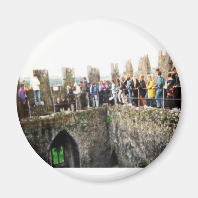 Kissing the Blarney Srone Magnet (Framsidan)