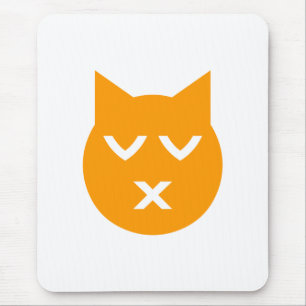 Kissing with Closed Öga Emoji Cat Musmatta