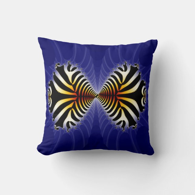 Kissing Zebra Fish Pillow Kudde (Framsida)