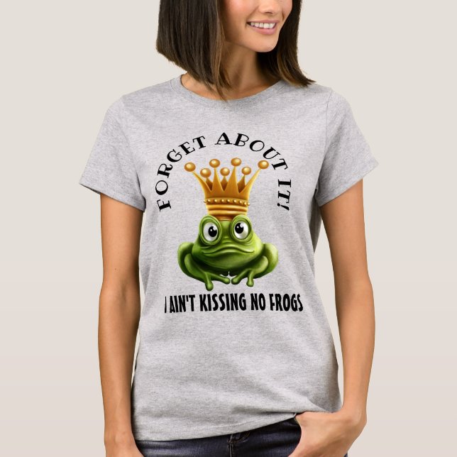 Kissin'no Frogs här T Shirt (Framsida)