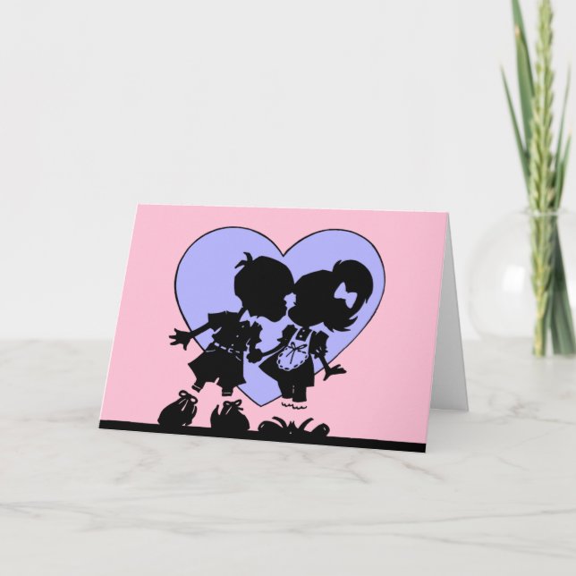 Kisskortet för Retro Helgkort (Framsida)