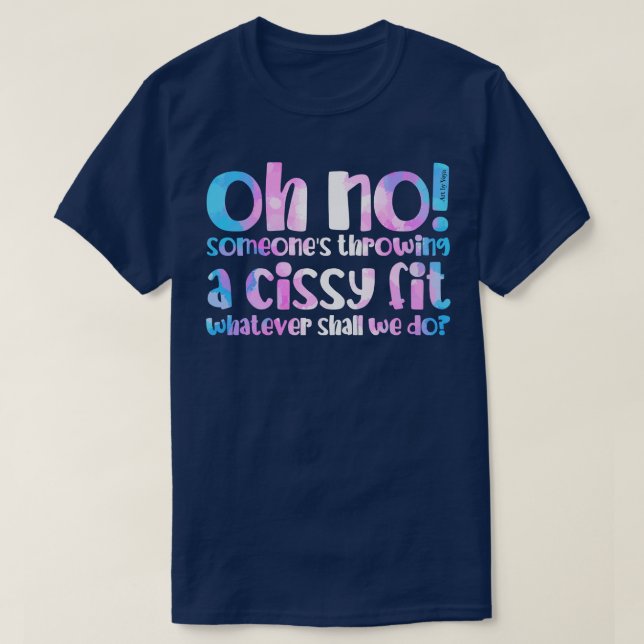 Kisspassning T Shirt (Design framsida)