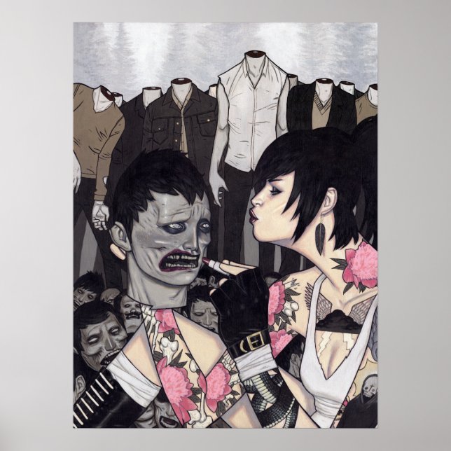 Kissy Ansikte Poster (Framsidan)