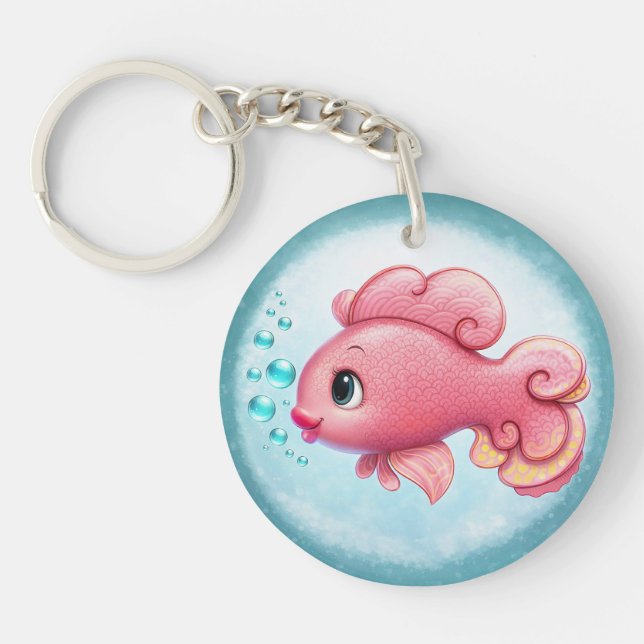 Kissy Fish Keychain (Framsidan)