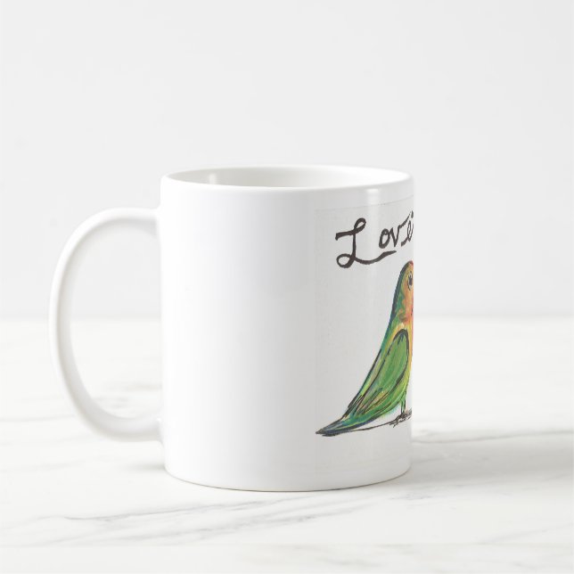 Kissy Lovebirdsmugg Kaffemugg (Vänster)