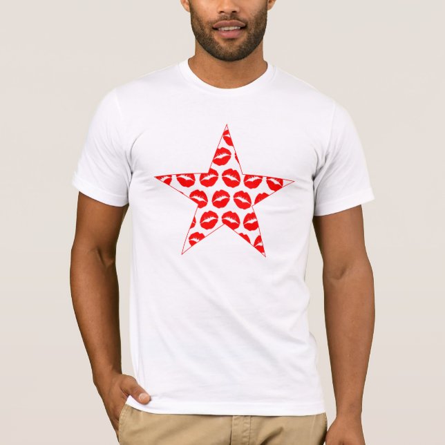Kissy Star Tee Shirt (Framsida)