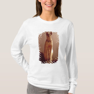 Kista av en katt som skyddas av gudinnan Bastet (p Tee