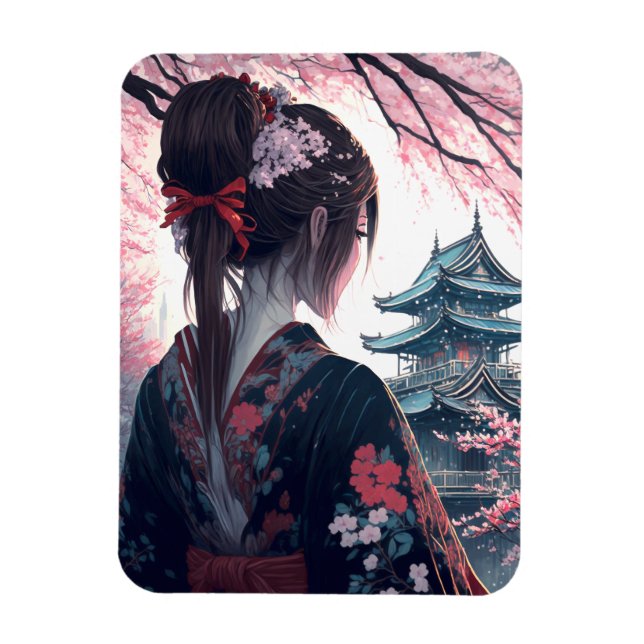 Kisu Japan - Flexibler Fotomagnet Magnet (Vertikal)