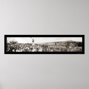 Kit Carson Dedication Photo 1913 Poster