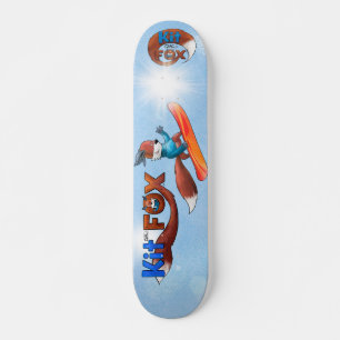 Kit till fox-skateboard mini skateboard bräda 18,5 cm