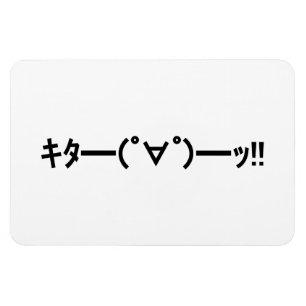 KITA! キ タ ━ ━(゜ ∀ budg) budgivningsbud bud bud!!!! Magnet