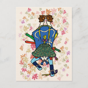 Kita Santaro Postcard Helg Vykort