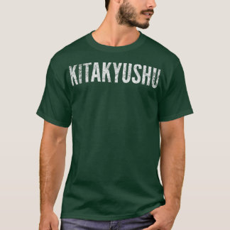 Kitakyushu Japan Distress Graphic T-Shirt