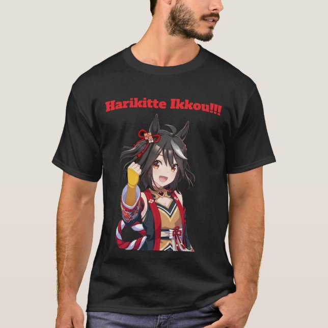 Kitasan Black Uma Musume. T Shirt (Framsida)