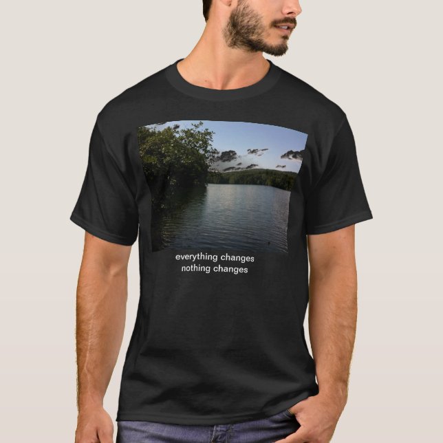 Kitchawan Zen Moment Tee Shirt (Framsida)