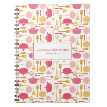 Kitchen Appliance Mamma Favorite Recipes Notebook