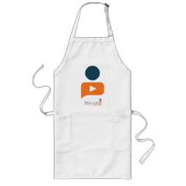 KITCHEN APRON - Storyvine Icon & Logotyp Långt Förkläde