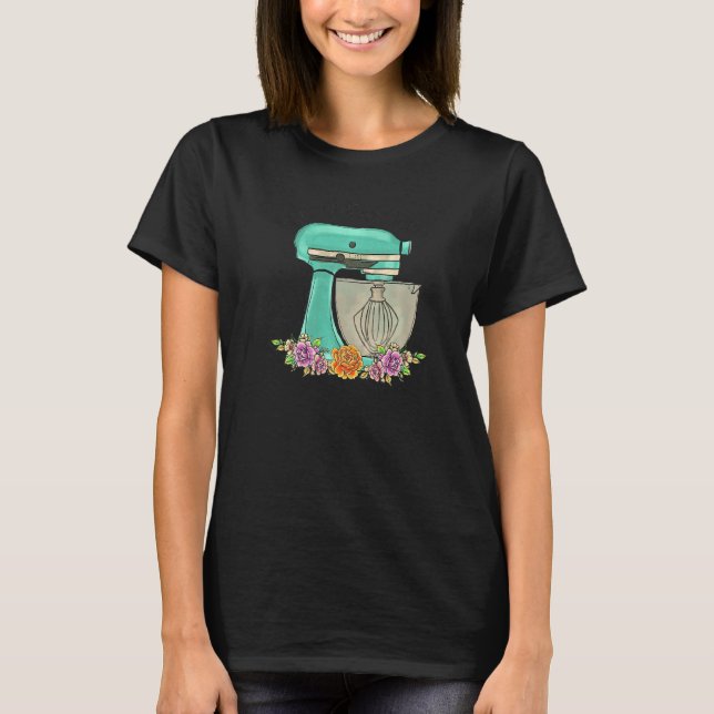 Kitchen  Bake Someone Happy Food Chef Graphic T Shirt (Framsida)