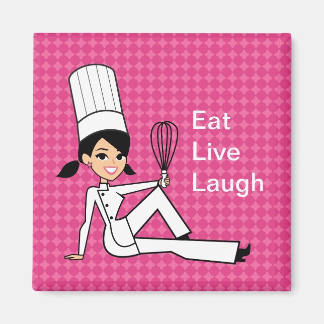 Kitchen Chef Fridge Magnet (Framsidan)