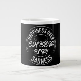 KITCHEN CHOOSE HAPPY CHEER UP SPECIALTY MUG  JUMBO MUGG