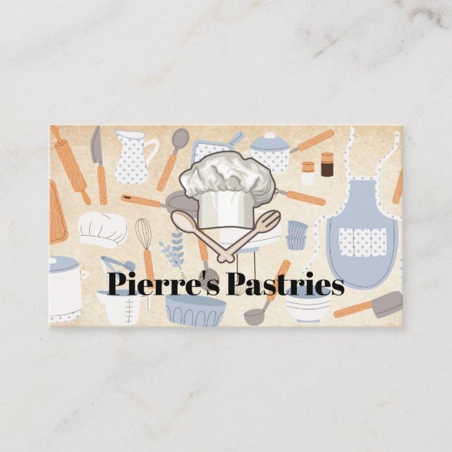 Kitchen Cooking Tools | Baker Lojalitetskort (Framsida)