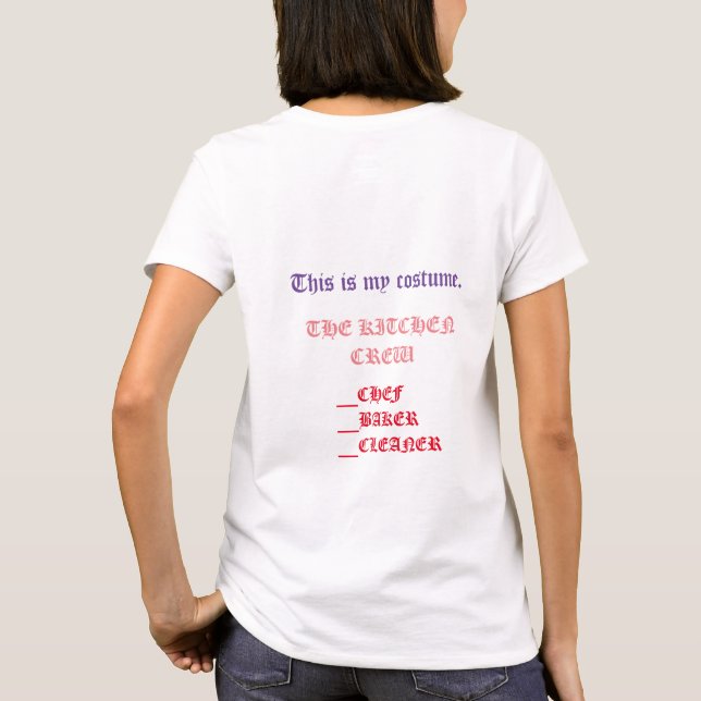 KITCHEN CREW T SHIRT (Baksida)