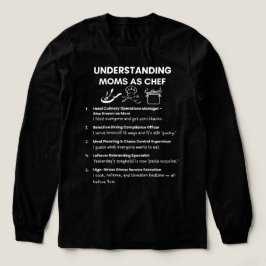Kitchen Humor Gift för mor - lustig jargonggaranti T Shirt