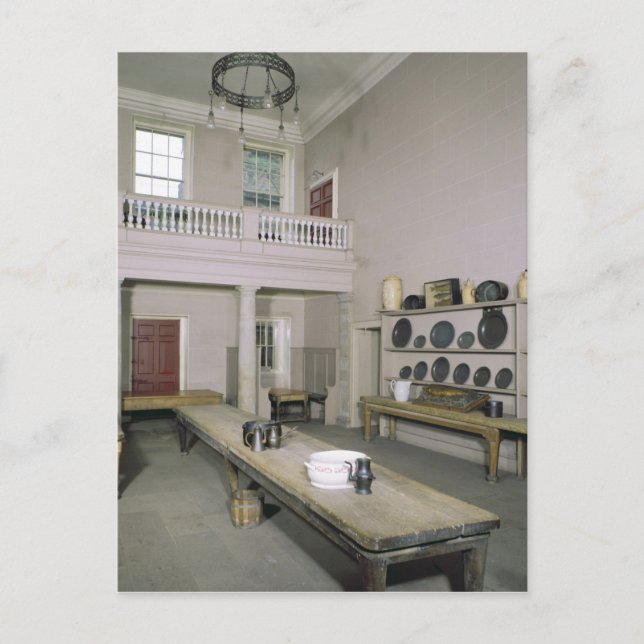 Kitchen Insida i mitten av 1700-talet Vykort (Framsida)