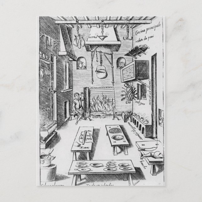 Kitchen insida vykort (Framsida)