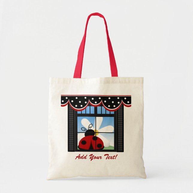 Kitchen Ladybug Tote - SRF Tygkasse (Framsidan)
